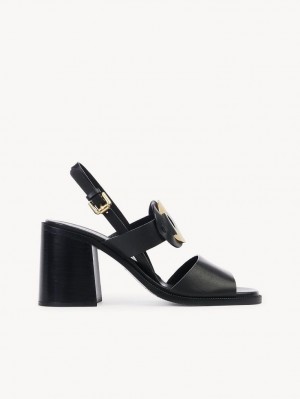 Chloe Chany High-heel Sandaler Svarta | CHE-SR14834