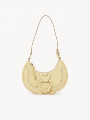 Chloe Hana Half Moon Mini Bags Gula | CHE-SR14764