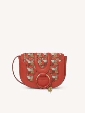 Chloe Hana Mini Bags Orange | CHE-SR14761