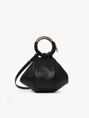 Chloe Hana Wristlet Crossbody Väska Svarta | CHE-SR14721