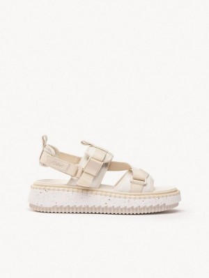 Chloe Lilli Platta Sandaler Vita | CHE-SR14175