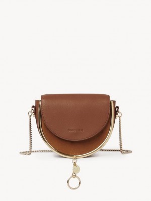 Chloe Mara Evening Crossbody Väska Bruna | CHE-SR14713