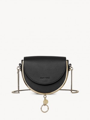 Chloe Mara Evening Crossbody Väska Svarta | CHE-SR14723