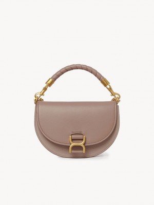 Chloe Marcie Chain Flap Crossbody Väska Bruna | CHE-SR13618