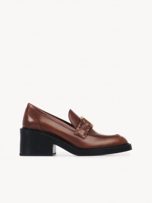 Chloe Marcie Klackar Loafer Bruna | CHE-SR14243