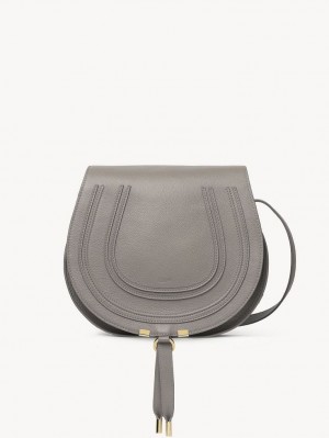 Chloe Marcie Medium Crossbody Väska Grå | CHE-SR13471