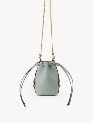 Chloe Marcie Micro Bucket Crossbody Väska Gröna | CHE-SR13589