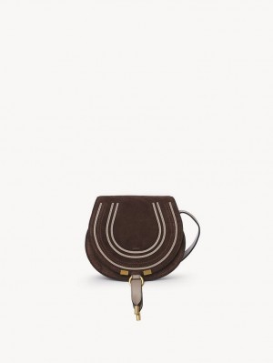 Chloe Marcie Small Crossbody Väska Bruna | CHE-SR13510