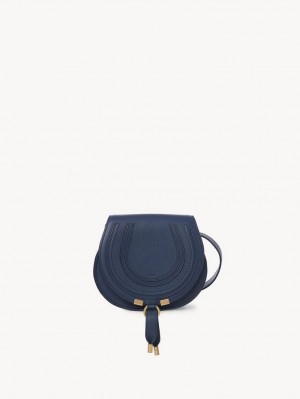 Chloe Marcie Small Crossbody Väska Marinblå | CHE-SR13571