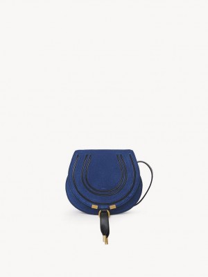 Chloe Marcie Small Crossbody Väska Mörkblå | CHE-SR13542