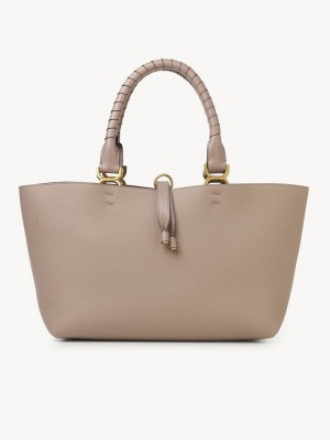 Chloe Marcie Small Toteväska Beige | CHE-SR13388