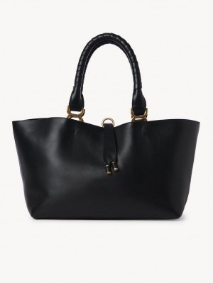 Chloe Marcie Small Toteväska Svarta | CHE-SR13360