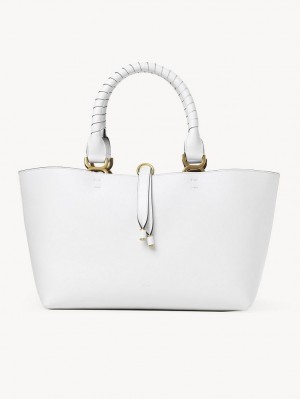 Chloe Marcie Small Toteväska Vita | CHE-SR13302