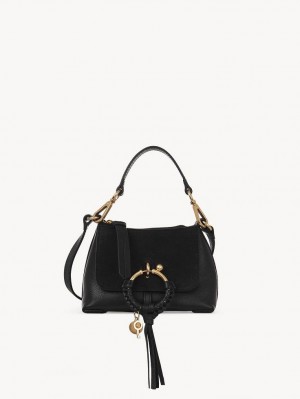 Chloe Mini Joan Axelväska Svarta | CHE-SR14688