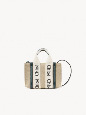 Chloe Mini Woody Crossbody Väska Mörkturkos | CHE-SR13500