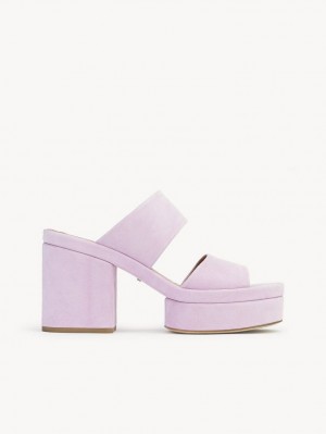 Chloe Odina High-heel Sandaler Lila | CHE-SR14183