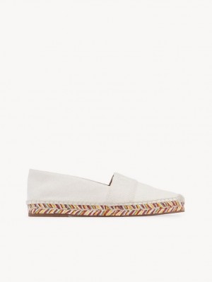 Chloe Piia Platta Espadrille Grå | CHE-SR14154