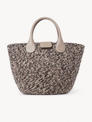 Chloe Sabia Hamper Toteväska Beige | CHE-SR13337