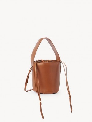 Chloe Sense Bucket Axelväska Bruna | CHE-SR13417