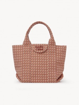 Chloe Small Laetizia Toteväska Orange | CHE-SR14702