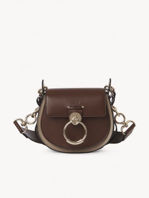 Chloe Small Tess Crossbody Väska Bruna | CHE-SR13574