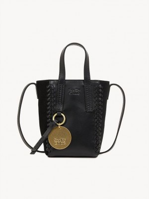 Chloe Tilda Mini Toteväska Svarta | CHE-SR14708