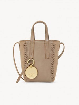 Chloe Tilda Tote Mini Bags Grå | CHE-SR14751