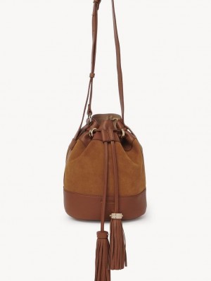 Chloe Vicki Bucket Axelväska Bruna | CHE-SR14622