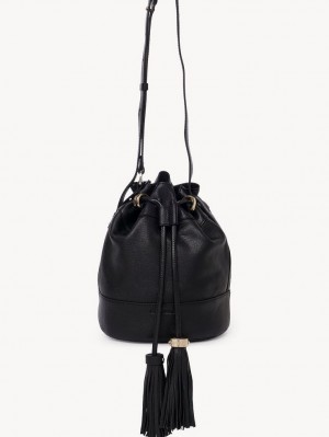 Chloe Vicki Bucket Axelväska Svarta | CHE-SR14637