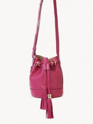 Chloe Vicki Small Bucket Axelväska Rosa | CHE-SR14610