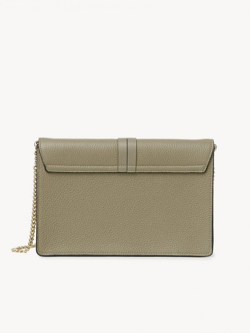 Chloe Alphabet Clutch Crossbody Väska Gröna | CHE-SR13481