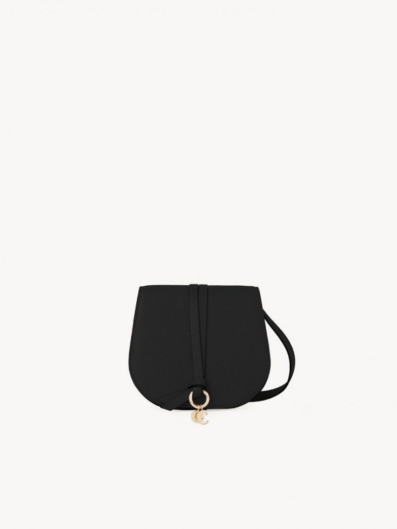 Chloe Alphabet Mini Crossbody Väska Svarta | CHE-SR13487