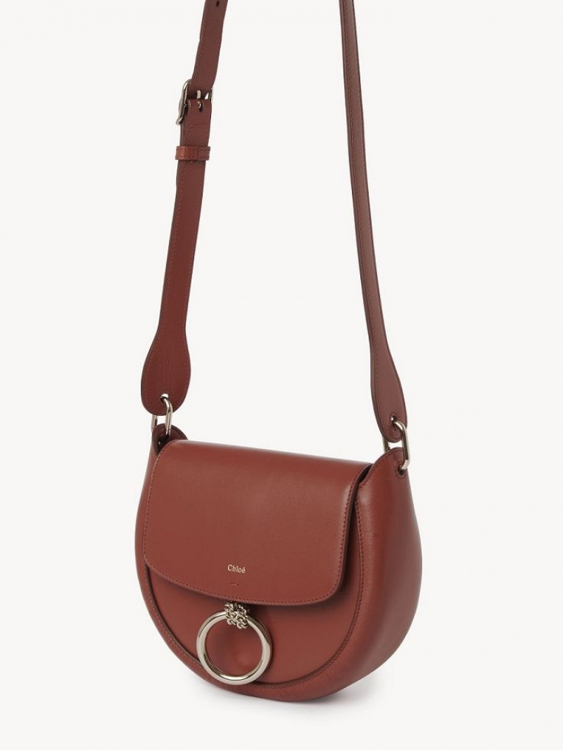 Chloe Arlène Small Crossbody Väska Vinröda | CHE-SR13610