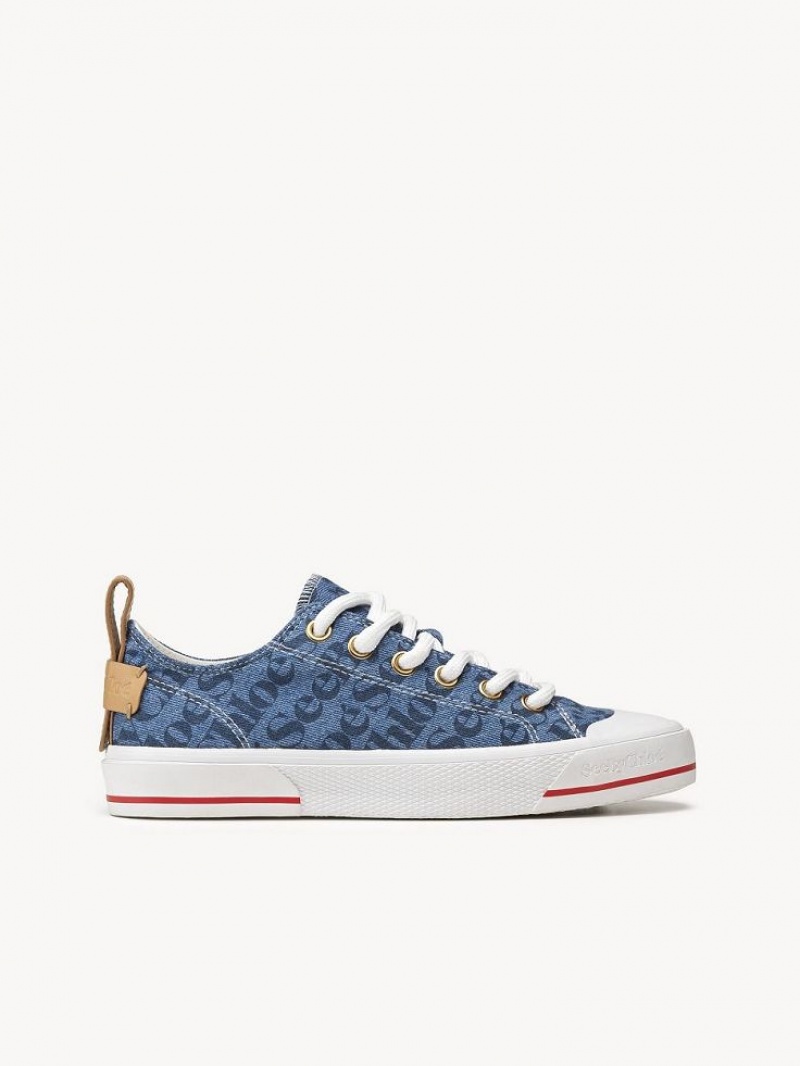 Chloe Aryana Sneakers Blå | CHE-SR14846