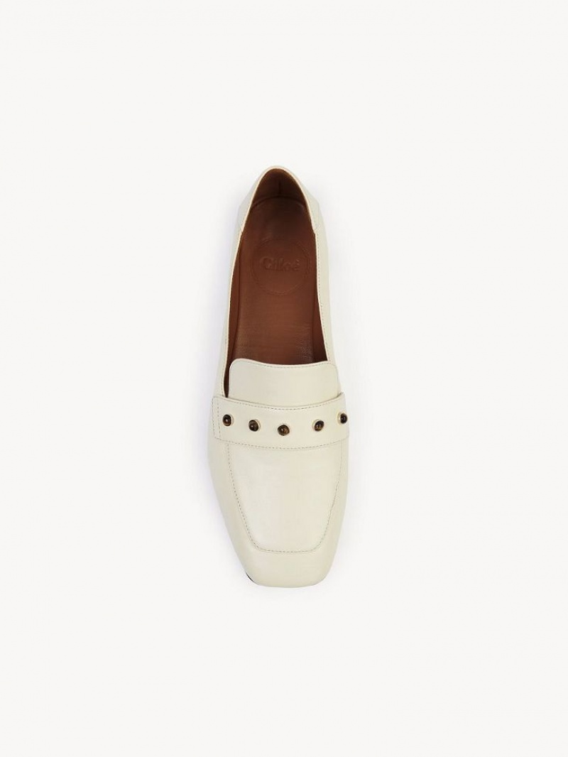 Chloe Aurna Low-heel Loafer Vita | CHE-SR14247