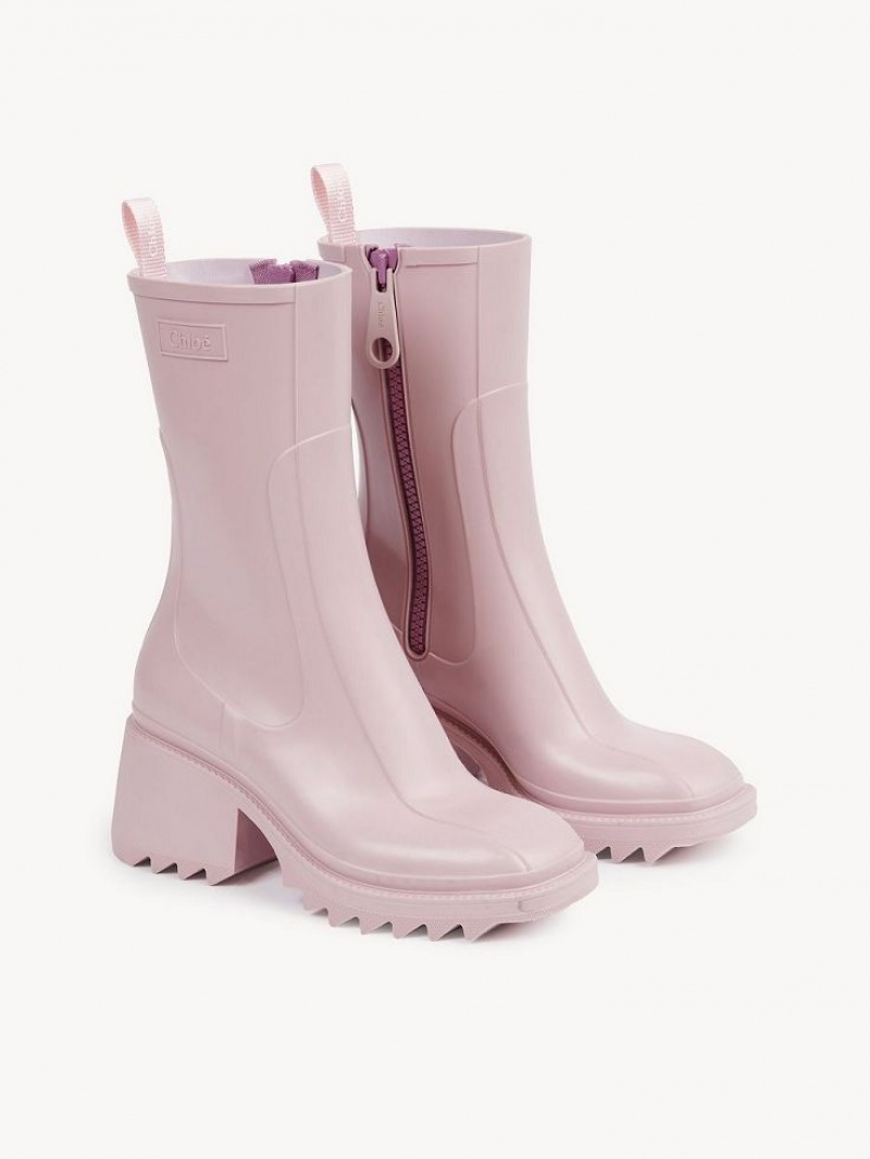 Chloe Betty Rain Stövlar Lila | CHE-SR14196