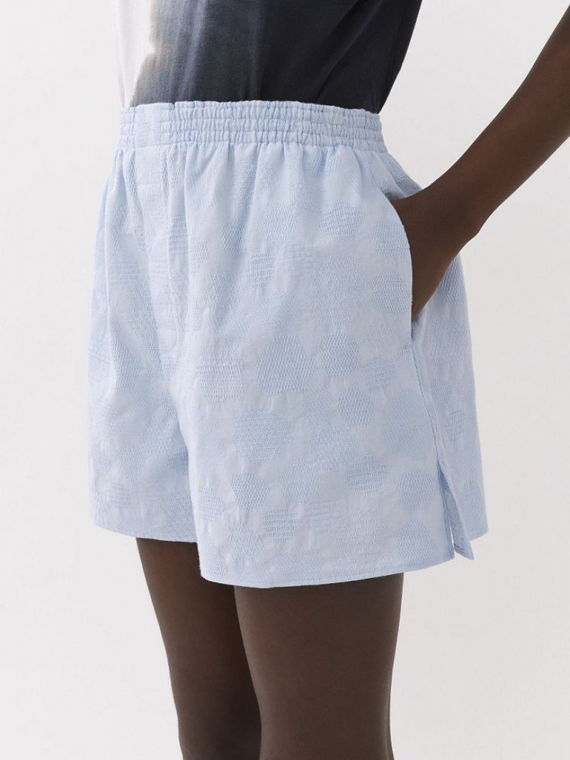 Chloe Boxer Shorts Blå | CHE-SR14006