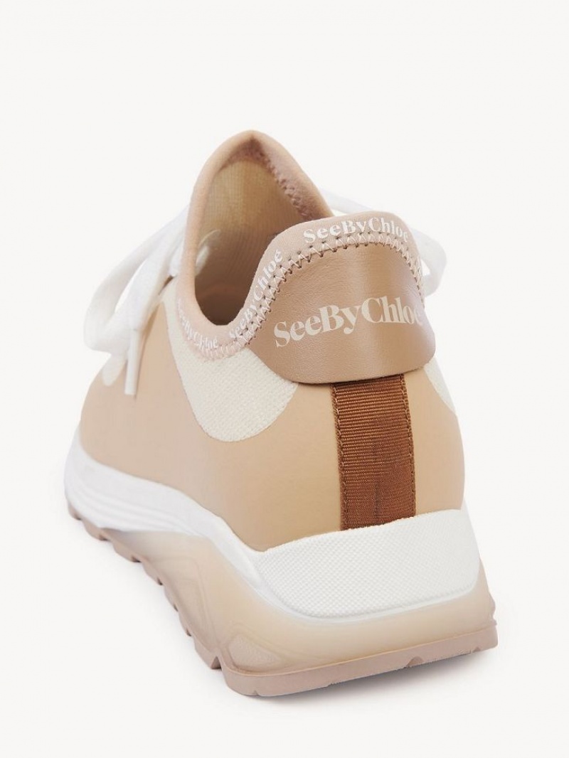 Chloe Brett Sneakers Beige | CHE-SR14855