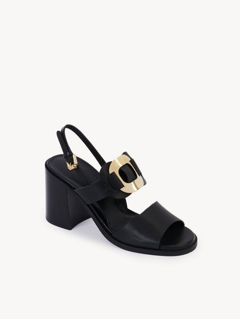 Chloe Chany High-heel Sandaler Svarta | CHE-SR14834