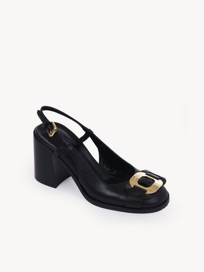 Chloe Chany Sandaler Svarta | CHE-SR14799