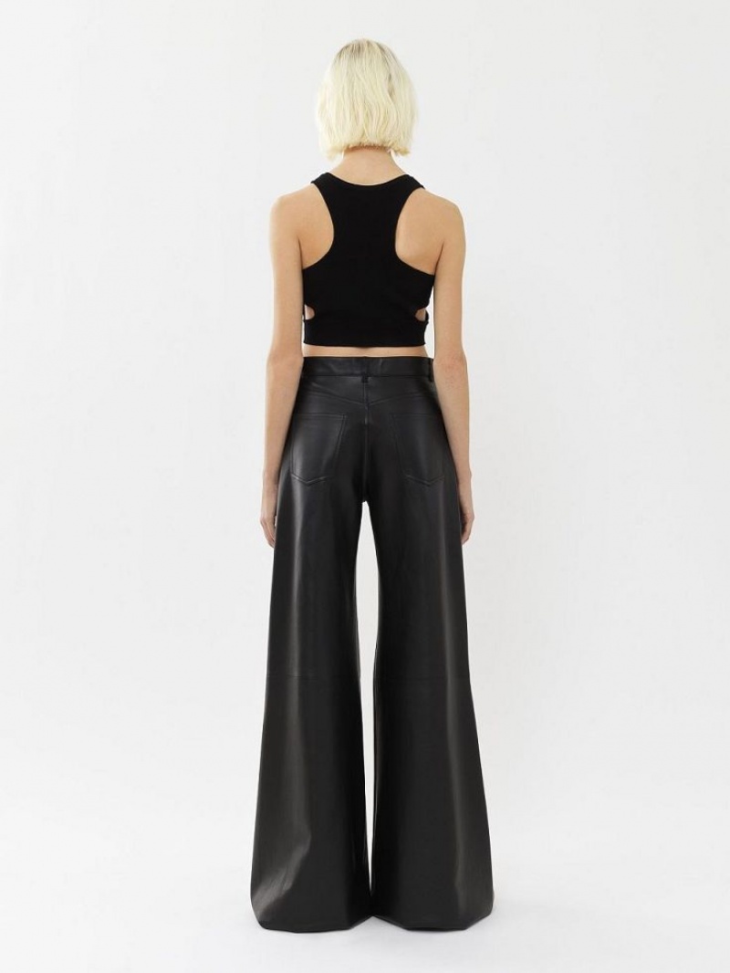 Chloe Cropped Blast Svarta | CHE-SR13882