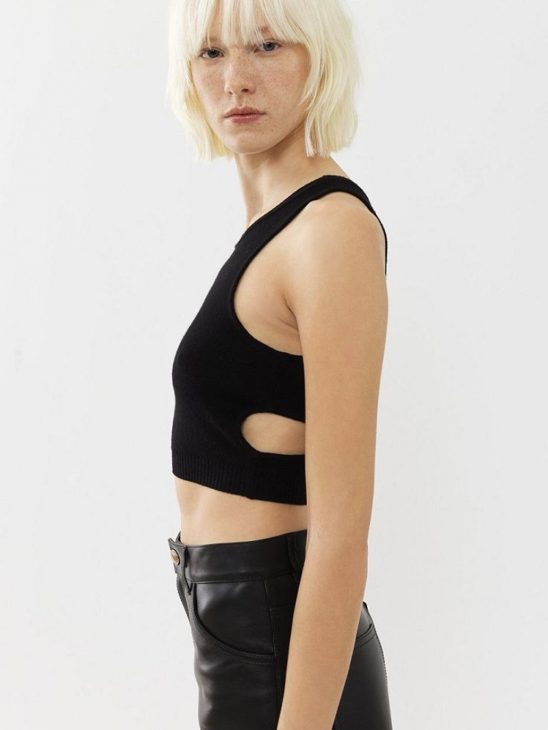 Chloe Cropped Blast Svarta | CHE-SR13882