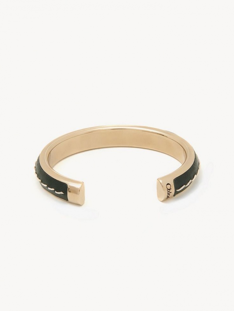 Chloe Edith Cuff Armband Gröna | CHE-SR14386