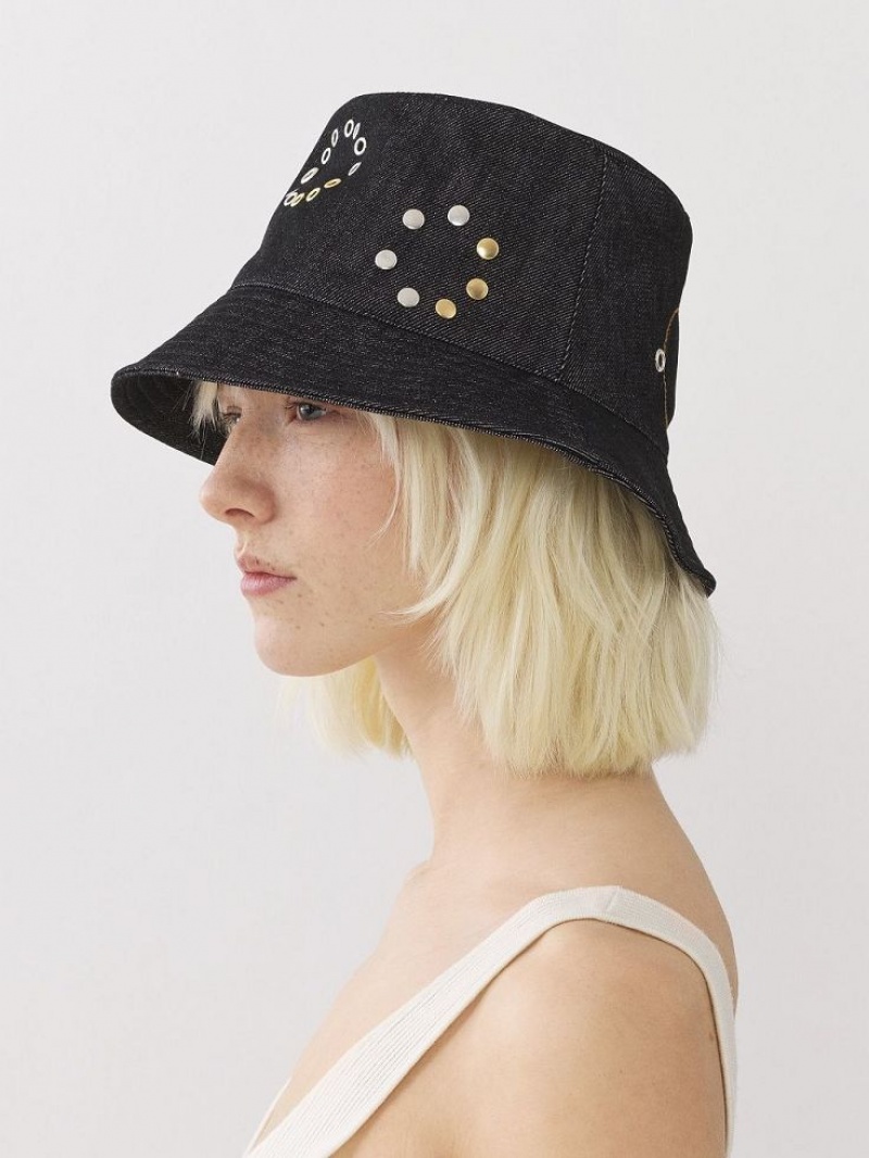 Chloe Eyelet Hatt Svarta | CHE-SR14499