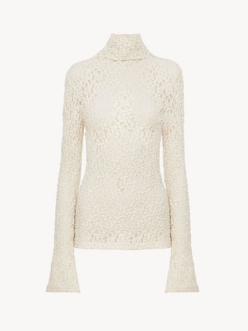 Chloe Fitted Turtleneck Blast Vita | CHE-SR13908