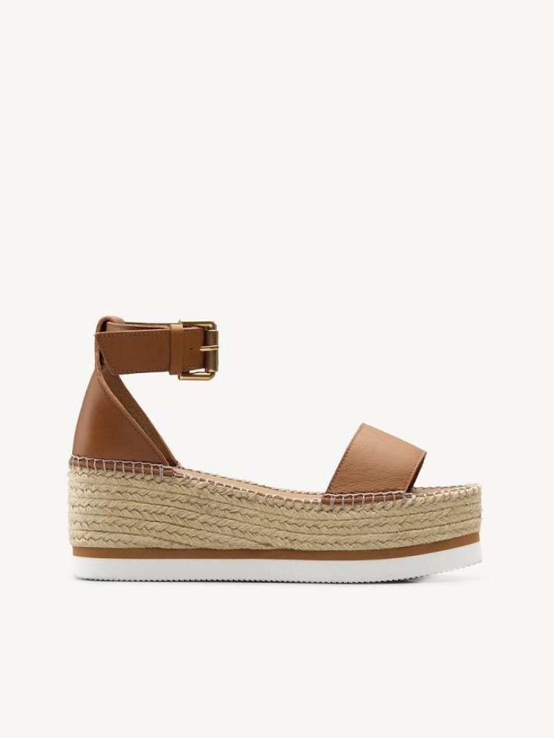 Chloe Glyn Espadrille Sandaler Bruna | CHE-SR14806