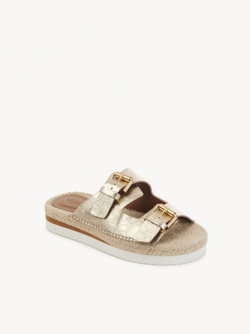 Chloe Glyn Platform Espadrille Sandaler Scarlatto | CHE-SR14831