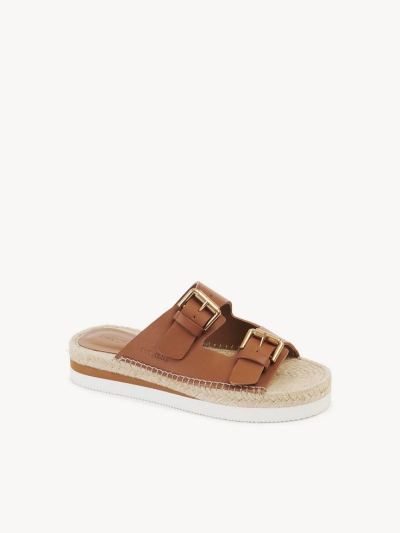 Chloe Glyn Platform Espadrille Sandaler Bruna | CHE-SR14832