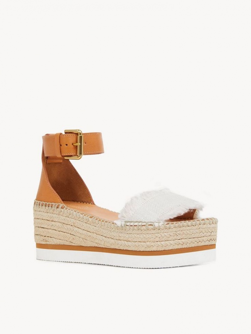 Chloe Glyn Platform Sandaler Vita | CHE-SR14826