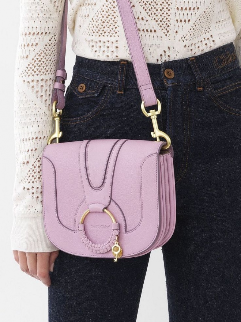 Chloe Hana Axelväska Lavendel Vita | CHE-SR14682